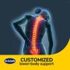 Dr. Scholl's Massaging Gel Posterior Seat Cushion for Car, Office, Home Black view 3