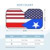 America Puerto Rico Friendship Flag Foldable Car Windshield Sunshade Blocks Heat and Sun Glare Uv Rays view 2