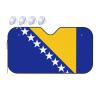 Bosnia and Herzegovina Flag Foldable Car Windshield Sunshade Blocks Heat and Sun Glare Uv Rays view 1