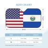 America El Salvador Friendship Flag Foldable Car Windshield Sunshade Blocks Heat and Sun Glare Uv Rays view 2