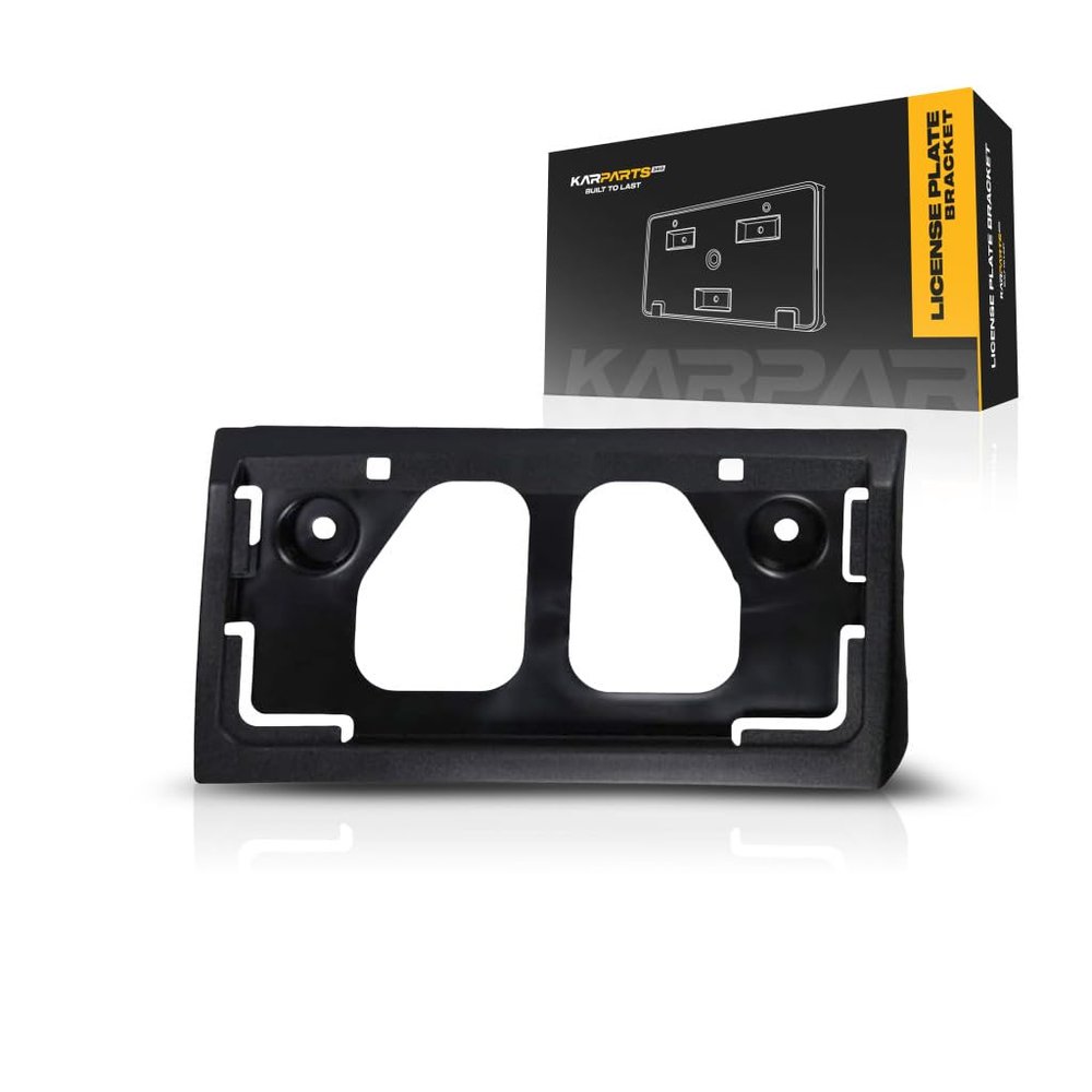 For GMC Canyon 2004-2012 License Plate Bracket | Front | With Xtreme Package | Plastic | Replacement For GM1068122 | 15044636, 20890834