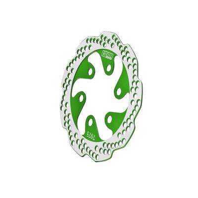 GPM Upgrades Aluminum 7075-T6 Rear Brake Disk For 1/4 Promoto Mx Motorcycle RTR FXR LOS06000/1/4 Promoto MX Motorcycle RTR FXR LOS06002 RC Car (Green)