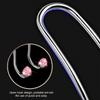 BESULEN Strawberry Car Decor Hooks, 2 Pack Bling Diamond Seat Back Organizers, Auto Headrest Storage Hangers Hooks for Purse Handbag Clothes Grocery, Universal Car Accessories for Women (AB) view 3