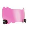 We Ball Sports Football Visor 3.0, Fits Adult & Youth Football Helmets (Clear Pink) view 1