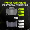 We Ball Sports Football Visor 3.0, Fits Adult & Youth Football Helmets (Green) view 2