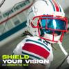 We Ball Sports Football Visor 3.0, Fits Adult & Youth Football Helmets (Green) view 3