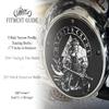 Custom Aluminum 5 Hole Narrow Profile 2016+ Touring Derby Clutch Cover for Harley Davidson - Dark Angel Reaper (Glossy Finish, 2015 Ultra/Electra Low) view 2