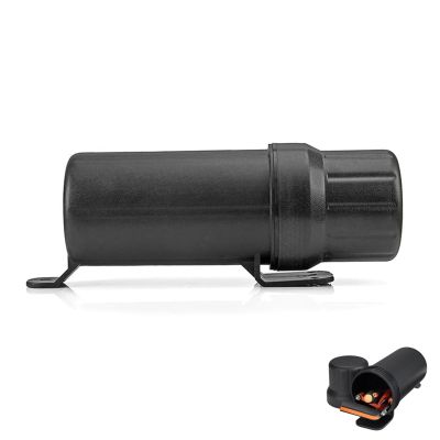 Motorcycle Off-Road Universal Waterproof Tool Tube Storage Box Cap Holder Canisters Tool Repair Box with 4 Rolling Tapes for Glove, Raincoat, Cap Repair, Registration, Document Holder