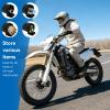 Motorcycle Off-Road Universal Waterproof Tool Tube Storage Box Cap Holder Canisters Tool Repair Box with 4 Rolling Tapes for Glove, Raincoat, Cap Repair, Registration, Document Holder view 4