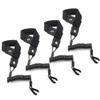 FSFY Stop Kill Floating Safety Lanyard Switch Safety Stop Tether Cord Replace for Yamaha Jet Ski Wave Runner,black,4 pcs view 1