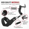 FSFY Stop Kill Floating Safety Lanyard Switch Safety Stop Tether Cord Replace for Yamaha Jet Ski Wave Runner,black,4 pcs view 3