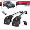 accessorypart Compatible with Honda CR-V 2 2002-2006 ACE-2 Model Car Roof Rack Cross Bar Gray Aluminium 2 Bars view 3