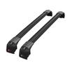 Compatible with Ford Fiesta 7 Active (B479) 2018-2023 ACE-2 Type Car Roof Rack Cross Bar Black Aluminium Bars view 1