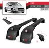 Compatible with Ford Fiesta 7 Active (B479) 2018-2023 ACE-2 Type Car Roof Rack Cross Bar Black Aluminium Bars view 3