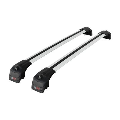 apline Compatible with Audi Q7 (4M) 2015-2026 ACE-2 Type Car Roof Rack Cross Bar Grey Aluminium Bars
