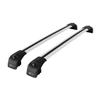 apline Compatible with Audi Q7 (4M) 2015-2026 ACE-2 Type Car Roof Rack Cross Bar Grey Aluminium Bars view 1