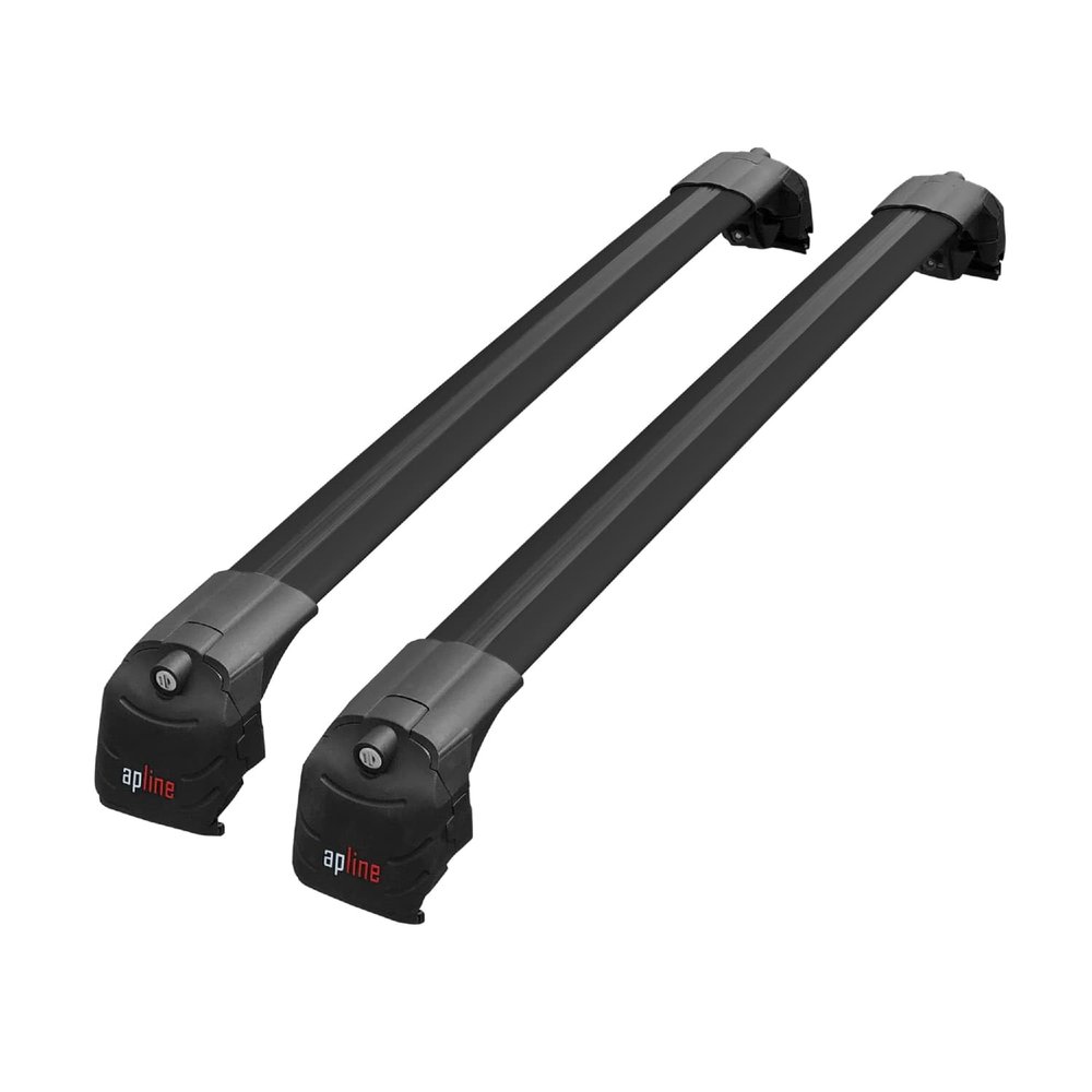 apline Compatible with Kia XCeed (CD) 2019-2026 ACE-2 Type Car Roof Rack Cross Bar Black Aluminium Bars