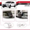 apline Compatible with Kia XCeed (CD) 2019-2026 ACE-2 Type Car Roof Rack Cross Bar Black Aluminium Bars view 4