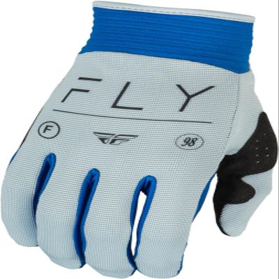 Fly Racing 2024 Women's F-16 Gloves (Artic Grey/Blue 2X-Large)