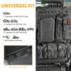 MAIKER Rigid Molle Panels For Vehicles Truck Mount Rack Panel Tactical Seat Back Organizer Adjustable Versatile Panel with Hook and Loop Fasteners & Elastic Rope for Storage Gears Accessories, Black view 3