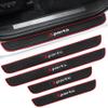 SINGARO Car Door Threshold Protection, 4PCS Door Edge Step Dust Shield Cover, Door Width 19.8x1.57inch Car/SUV Universal Rubber Scratch Resistant Exterior Accessories (Sport) view 1