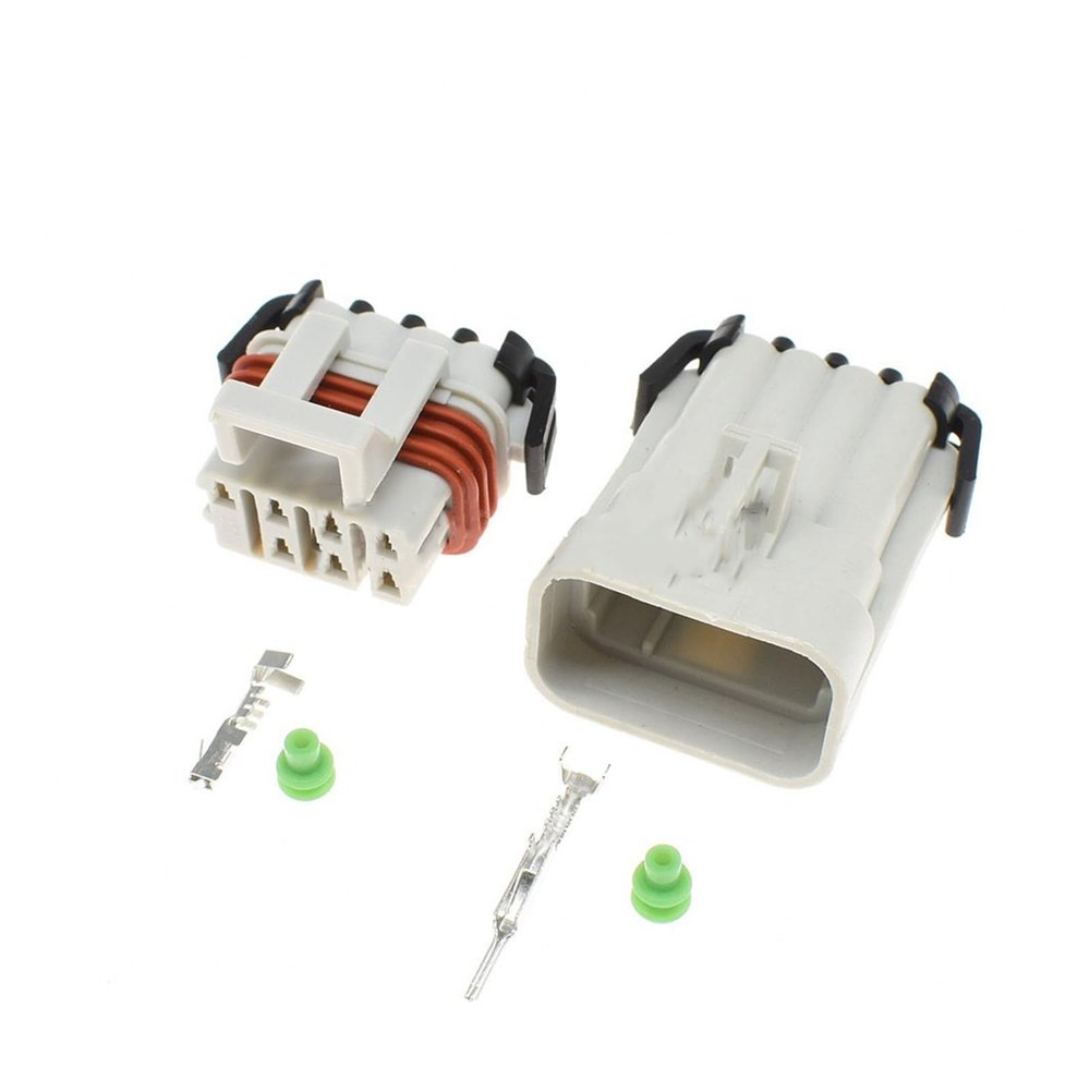 1-20Sets 7 Pin Way Male Female Car Connector Wiring Harness Wiring Plug, Automotive Electronic 12047933 12047938 (Color : Male Female Set, Size : 20Sets)