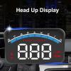 Heads Up Display for Cars, Car HUD Head Up Display M6S Universal Car 3.5 Inch HUD OBD Interface Windshield Projector, Speed, Engine RPM, OverSpeed War view 2