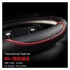 FUERU Car Steering Wheel Cover Set Car Steering Wheel Cover Four Seasons Leather Ultra-Thin Fit Car Interior (Color : 2#) view 4