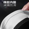 FUERU Car Steering Wheel Cover Set Car Steering Wheel Cover Breathable Leather Moisture Absorption Anti-Wrinkle Car Upholstery (Color : 1#) view 3