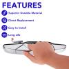 Exterior Chrome Door Handle Front Right Passenger Side Replacement for 2007-2013 GMC Sierra Yukon XL Denali,Chevy Suburban Tahoe Avalanche Silverado,Cadillac Escalade Replaces# 15915150,25960526,80545 view 4