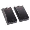 Jopwkuin Car Audio Crossover, 100W Car Crossover 2Pcs Overcurrent ABS Shell 2 Way 12V for Vehicle view 2