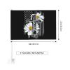 12x18 In Flag For Car Jesus Cross Christian Faith American Flag Daisy Faith Car Flag Double Sided Window Clip Fade Proof Window Clip Flag Waterproof Car window flags (Without Flagpole) view 4