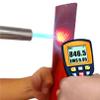 Ummickl Fuel Line Heat Shield Insulation Heat Sleeve Fuel Line Heat Shield Sleeve Fire Sleeve Silicone Coated Fiberglass Heat Protection for Automotive Hose Lines & Electrical WiringRed 3/8" I.D. view 2