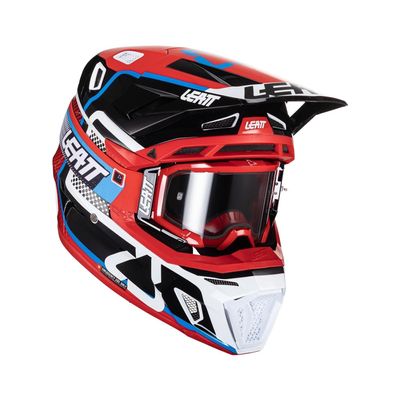 Leatt Helmet Kit Moto 8.5 V24 Red #M 57-58cm
