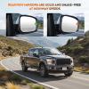 Youxmoto Mirror Glass Driver Left Side - Fits Chrysler Town & Country (2008-2016), Dodge Grand Caravan (08-2020), RAM C/V (2012-2015) - Compatible with 68026177AB, 68026176AB view 4