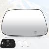 Youxmoto Towing Mirror Glass Driver Left Side, Fit For Jeep Grand Cherokee 2005 2006 2007 2008 2009 2010, Heated w/Backing Plate Mirror Glass; Fits 5142875AA view 1