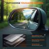 Youxmoto Towing Mirror Glass Driver Left Side, Fit For Jeep Grand Cherokee 2005 2006 2007 2008 2009 2010, Heated w/Backing Plate Mirror Glass; Fits 5142875AA view 2