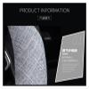 FUERU Car Steering Wheel Cover Set Car Steering Wheel Cover Four Season Linen Stretch Breathable Car Interior Creative Gift (Color : 3#) view 3