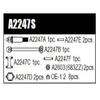 Front Driveshaft Set (2pcs.): MTC2R / Mugen Seiki / A2247S view 1