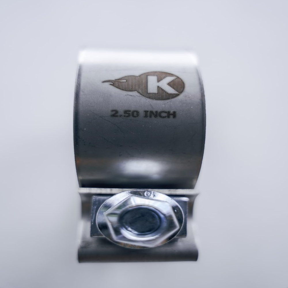 Kooks Headers 2-1/2" Stainless Steel Band Clamp for Notched Slip Joint Connections. - JI-TAS250