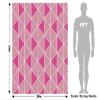 Rwraps Pink Art Deco Double Pride Matte Vinyl Film Wrap 59in x 19ft Vinyl Vehicle Car Film Sheet Roll view 4