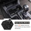 Aunginsy Front Cup Holder Storage Box Fit Toyot@a Tacoma 2016-2023 Car Front Seat Central Armrest Cup Holder Box Center Console Gear Shifter Water Drink Cup Holder Organizer Tray Insert Accessories view 3