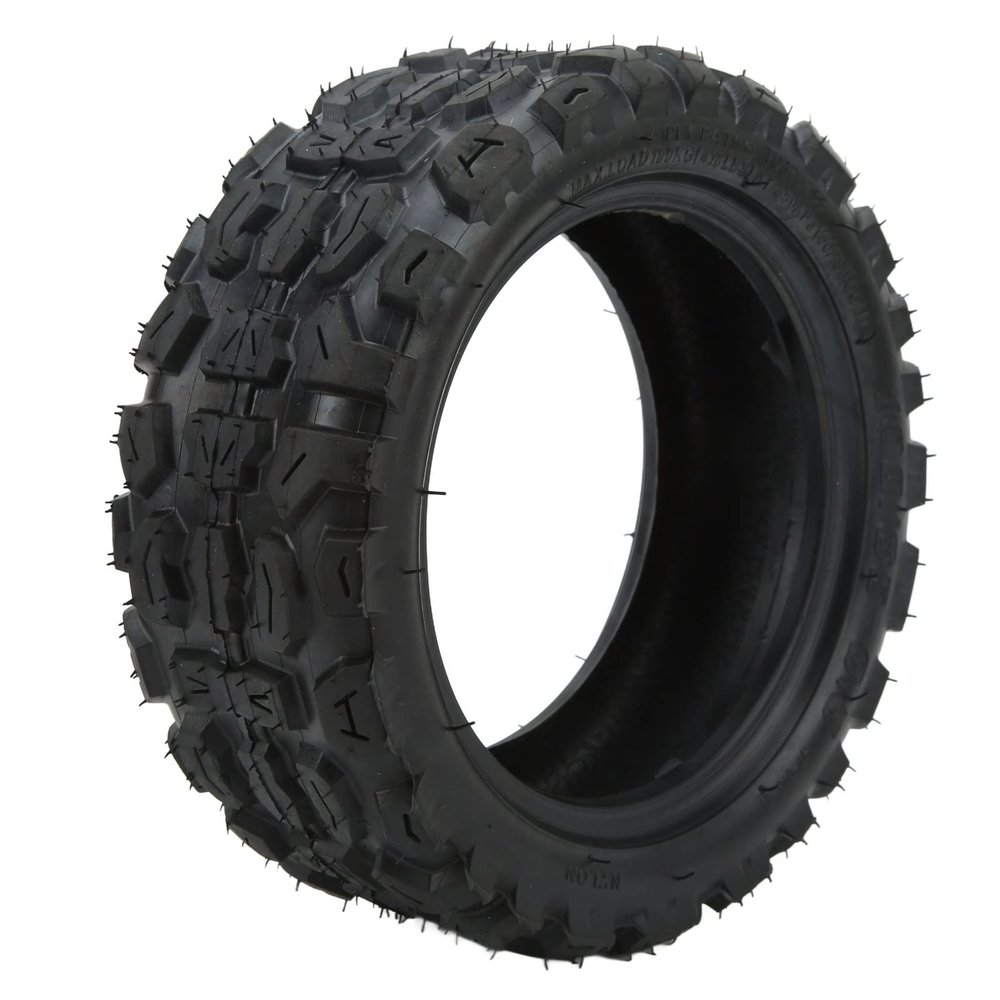 100/65-6.5 Electric Scooter Tires, 10 Inch Electric Scooter Rubber Vacuum Wheel Off Road Thick Tubeless Tyre Replacement for Electric Scooter Snowfield, Non-Slip Spare Wheels for Scooter