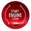 ruihe Engine Start Stop Cover Trim Fit for Chevy Silverado GMC Sierra 1500 2500HD 3500HD 2019 2020 2021 2022 2023 2024 2025 Accessories Red view 1