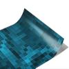 Rwraps Blue Pixel Argentinian Sadness Gloss Vinyl Film Wrap 59in x 3ft Vinyl Vehicle Car Film Sheet Roll view 1