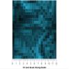 Rwraps Blue Pixel Argentinian Sadness Gloss Vinyl Film Wrap 59in x 3ft Vinyl Vehicle Car Film Sheet Roll view 4