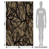 Rwraps Bushwolf Camouflage Savage Fall Matte Vinyl Film Wrap 59in x 13ft view 3