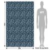 Rwraps Blue Camouflage Air Force Matte Vinyl Film Wrap 59in x 23ft Vinyl Vehicle Car Film Sheet Roll view 3