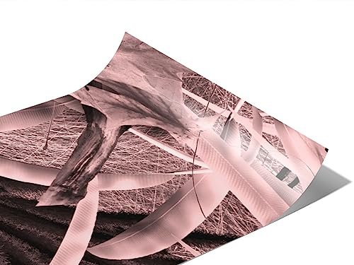 Rwraps Bushwolf Camouflage Grassland Pink Gloss Vinyl Film Wrap 59in x 30ft Vinyl Vehicle Car Film Sheet Roll