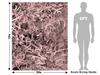 Rwraps Bushwolf Camouflage Grassland Pink Gloss Vinyl Film Wrap 59in x 30ft Vinyl Vehicle Car Film Sheet Roll view 3